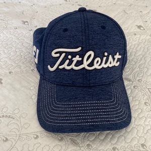 Titelist ProV1 Flexfit blue L/XL golf hat